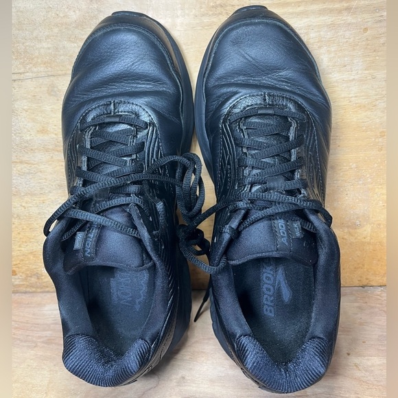 Brooks Addiction Walker 2 Mens Size 10.5 (B) Narrow Walking Shoes Sneakers Black - Picture 6 of 9